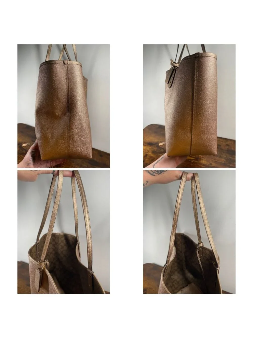 Coach reversible design